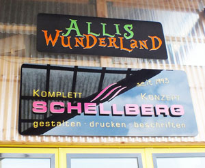 Firmenschild